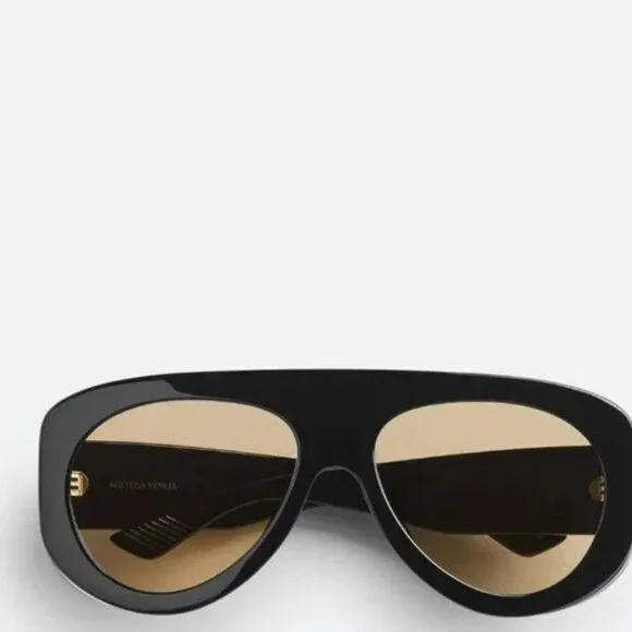 Bottega Veneta BV1362S Round Plastic Sunglasses - Picture 6 of 6